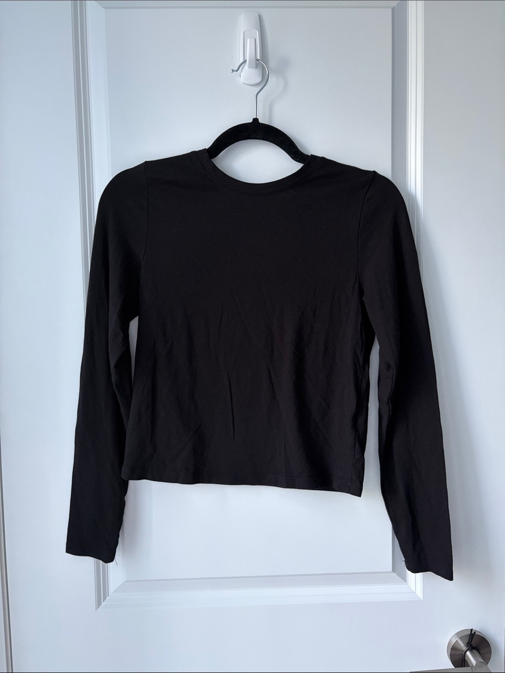 Old Navy Black Long Sleeve Cotton Shirt